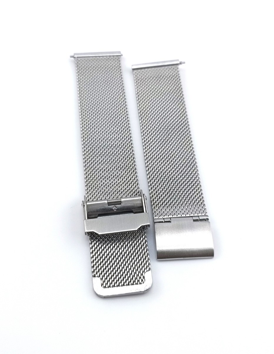 21mm メッシュ ブレスレット ステンレス クイックバネ棒 社外 21mm メッシュ ブレスレット ステンレス クイックバネ棒 社外