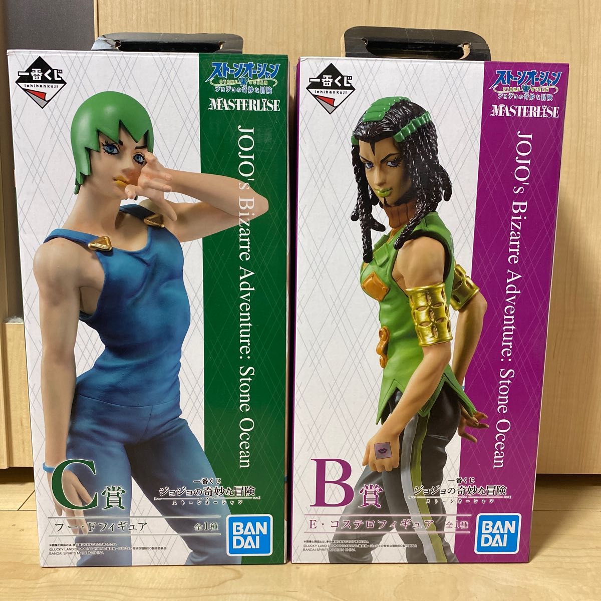 ジョジョ 一番くじ ストーンオーシャン フィギュア エルメェス フー