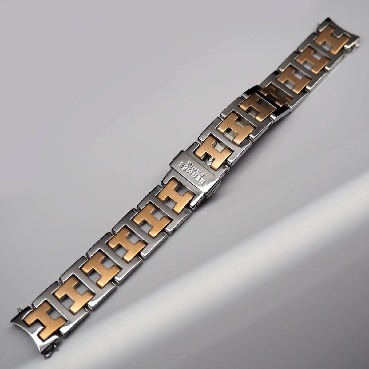 ◇エルメス◇クリッパー◇バンド一式◇CL4.220◇コンビ◇3871/2◇約