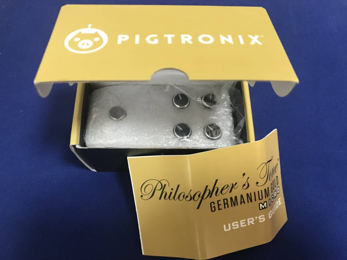 Pigtronix Philosopher's Tone Germanium Gold Micro Compressor コンプレッサー_画像6