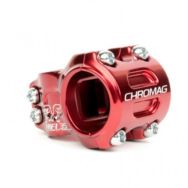 Chromag HiFi V2 ステム Red, 50mm, 35.0mm, 1.1/8 レッド クロマグ