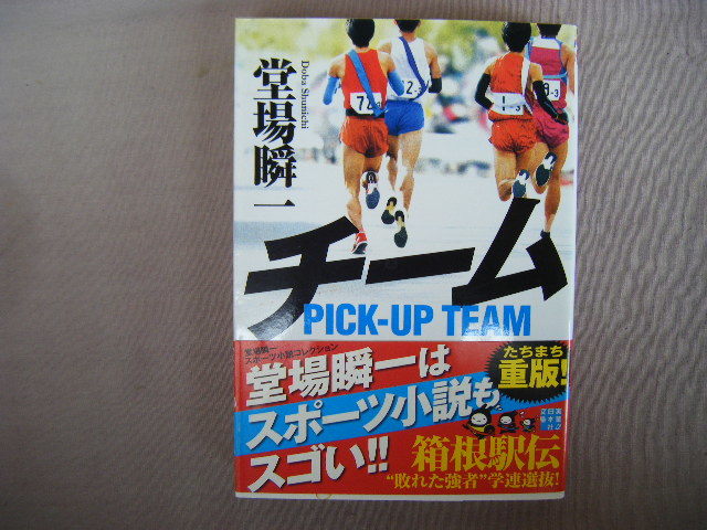 2011年2月初版第5刷　実業之日本社文庫『チーム』堂場舜一著　_画像1