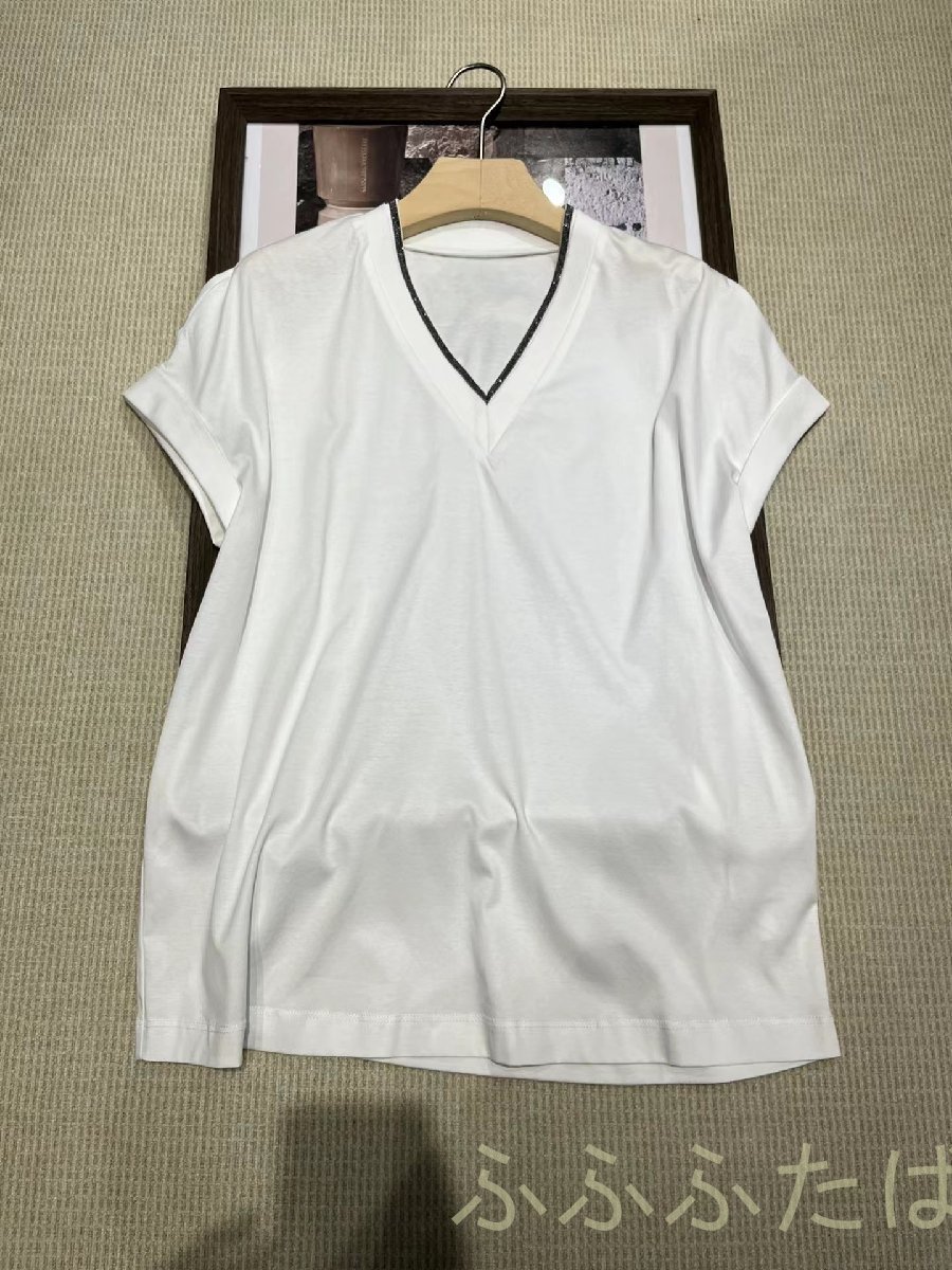 税込】 Brunello Cucinelli ブルネロクチネリ ブラウス Tシャツ