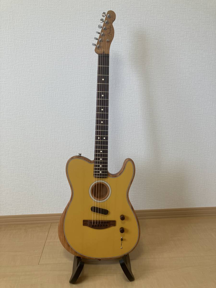 Fender Acoustasonic Player Telecaster Rosewood Butterscotch Blonde