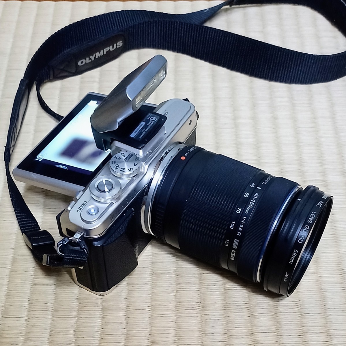 ミラーレス一眼カメラ OLYMPUS PEN Lite E-PL7 EZダブルズームキット