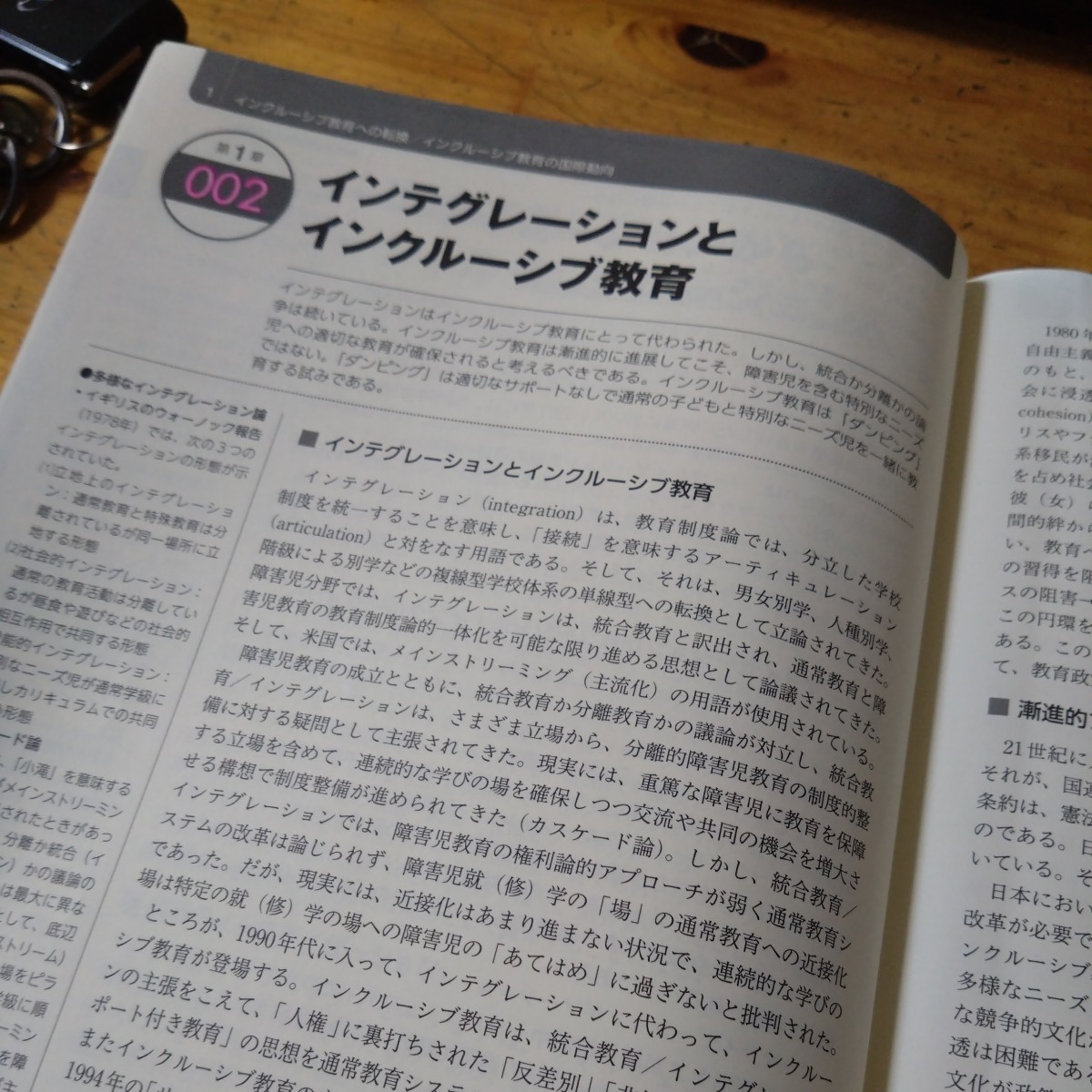 教育書『キーワードブック　特別支援教育　インクルーシブ教育時代の障害児教育』玉村公二彦・清水貞夫・黒田学・向井啓二　編_画像4