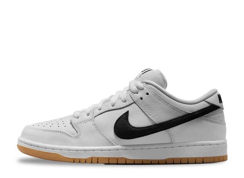 Nike SB Dunk Low Pro White/Black-White-Gum Light Brown 27.5cm