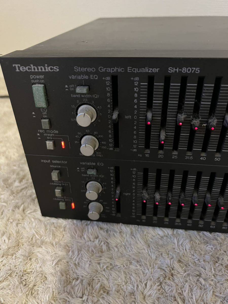 Technics テクニクス SH-8075 イコライザー 通電OK | normanhubbard.com