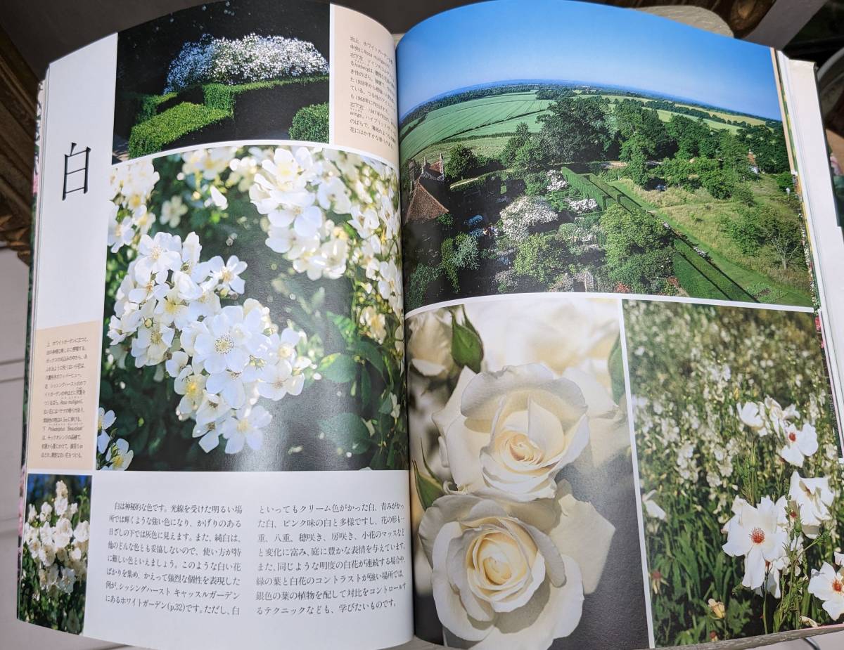 イギリス花の庭　文化出版局　広田せい子　大型本　ガーデニング　庭づくり　イングリッシュガーデン