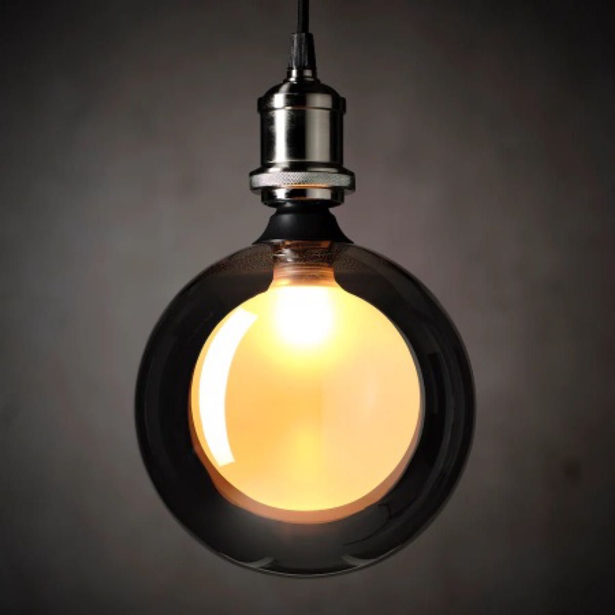 IKEA LED電球 E26 100ルーメン 球2重 グレークリアガラス180 mm MOLNART モールナルト レトロ 月 IKEA LED電球 E26 100ルーメン 球2重 グレークリアガラス180 mm MOLNART モールナルト レトロ 月