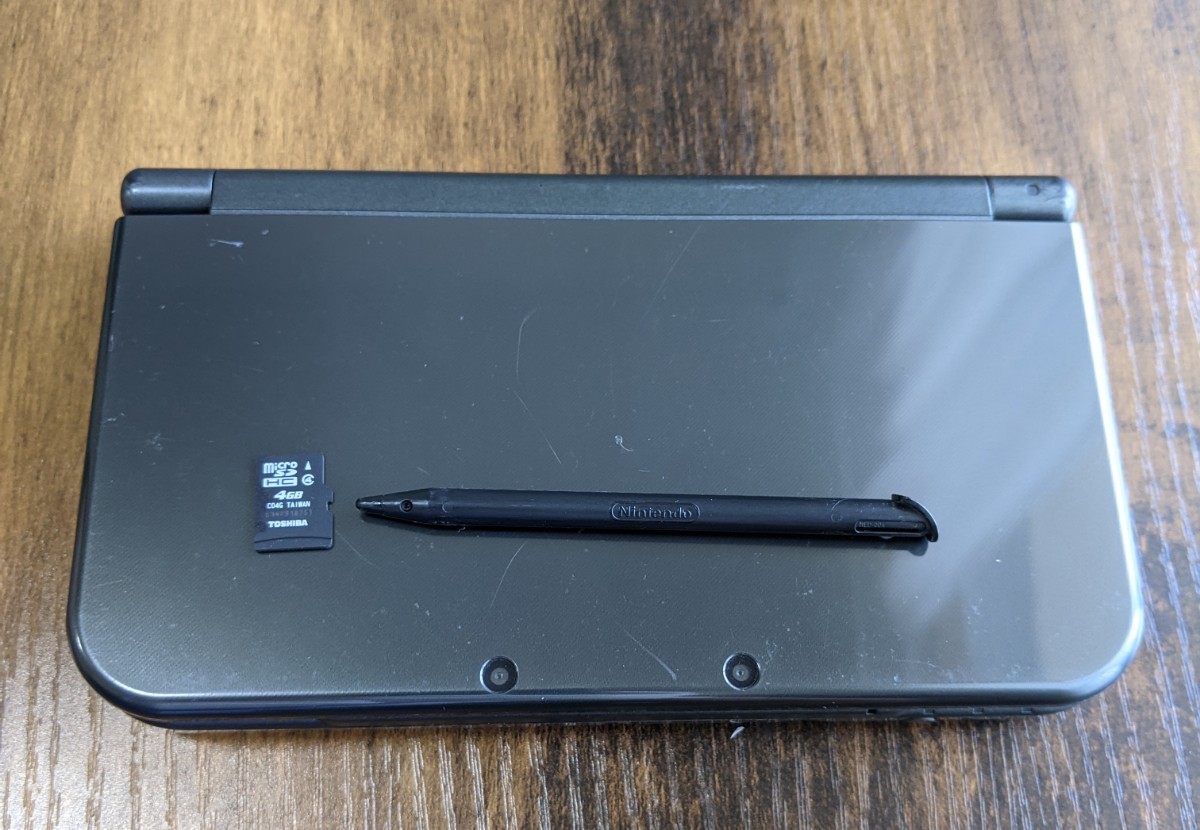 任天堂 Newニンテンドー 3DS LL 本体 メタリックブラック 動作品