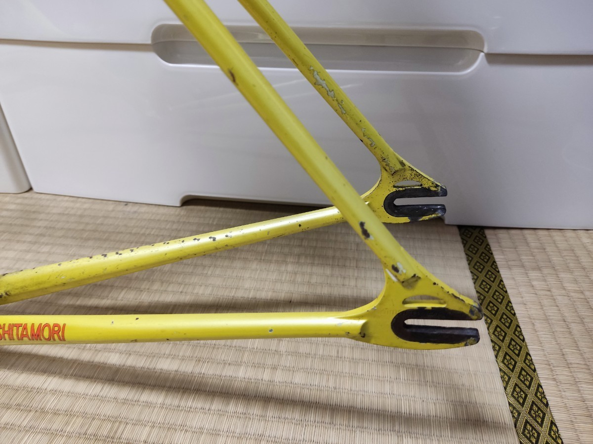 ビンテージ PELOTON ピストフレーム 貴重ラグレスモデル NJS 競輪
