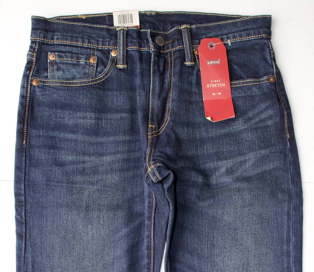 定価12000 新品 リーバイス 29507-0065 W28 L32 テーパード ダークインディゴ 502 LEVIS_画像2