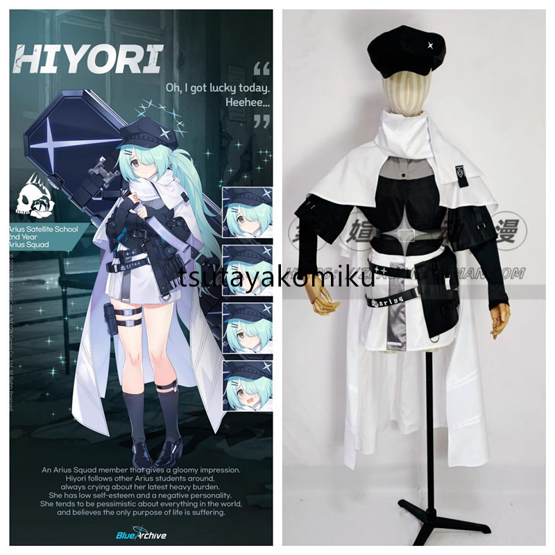 高品質 新作 K ブルーアーカイブ ブルアカ 日和 コスプレ衣装 風 靴と