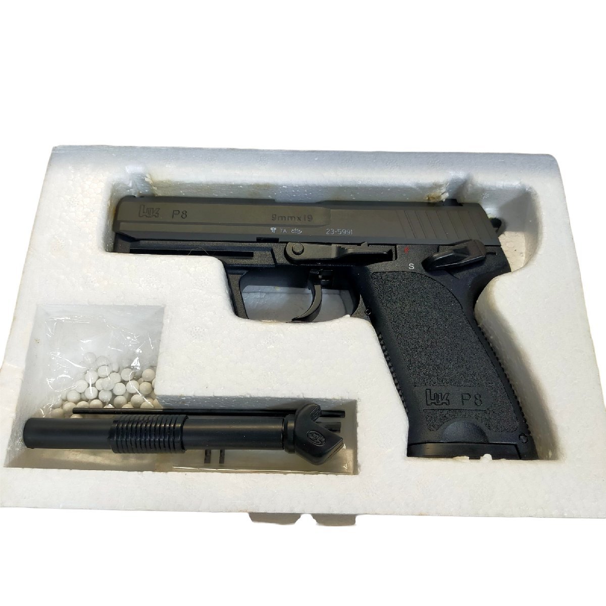 ◇中古品/動作未確認◇TANAKA WORKS H&K P8 エアーガン ハンドガン