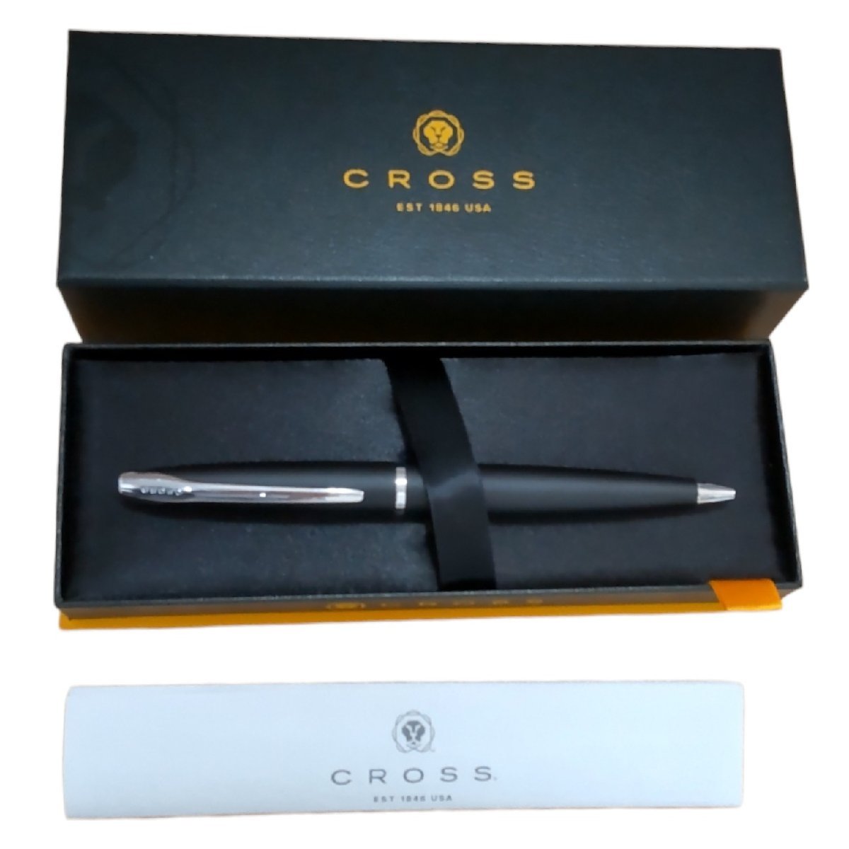 【未使用】クロス CROSS EST 1846 USA ボールペン ツイスト 筆記具 筆記用具 箱有 J44125RK_画像1
