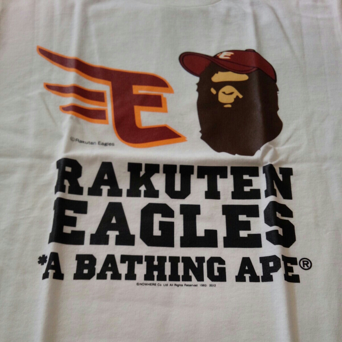 BAPE 　楽天コラボTシャツ　Ｍサイズ　新品　シャーク　ベイプ　A BATHING APE エイプ　5