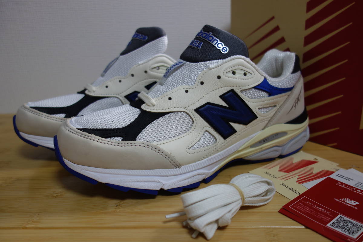 流行のアイテム 定価3.8万円 未使用 New Balance M990 WB3 26.5cm USA