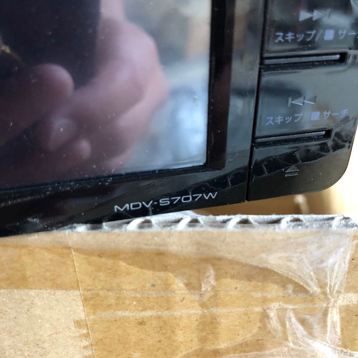 KENWOOD ケンウッド MDV-S707W フルセグ Bluetooth USB メモリーナビ