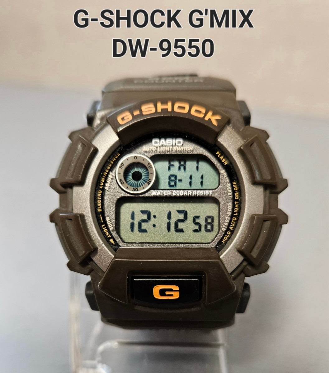 CASIO G-SHOCK G'MIX DW-9550 メンズ デジタル腕時計 カシオ ジーショック|PayPayフリマ Casio G-Shock G'Mix Dw-9550 メンズ デジタル腕時計 カシオ ジーショック|Paypayフリマ