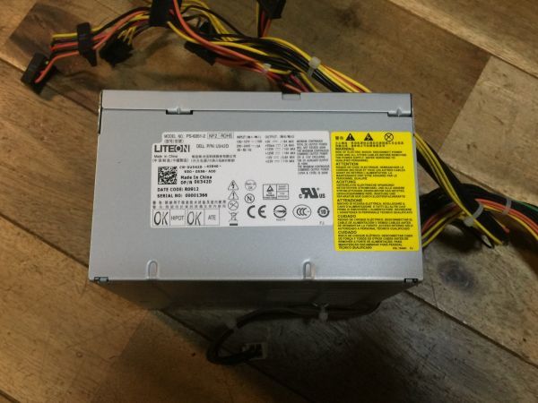 1.DELL VOSTRO 420用　 電源ユニット　PS-6351-2 　U342D FA173M 9906_画像5