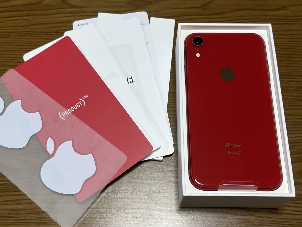 Apple iPhone XR 256GB (PRODUCT) RED 新品交換品、未使用 。SIM Apple iPhone XR 256GB (PRODUCT) RED 新品交換品、未使用 。SIM