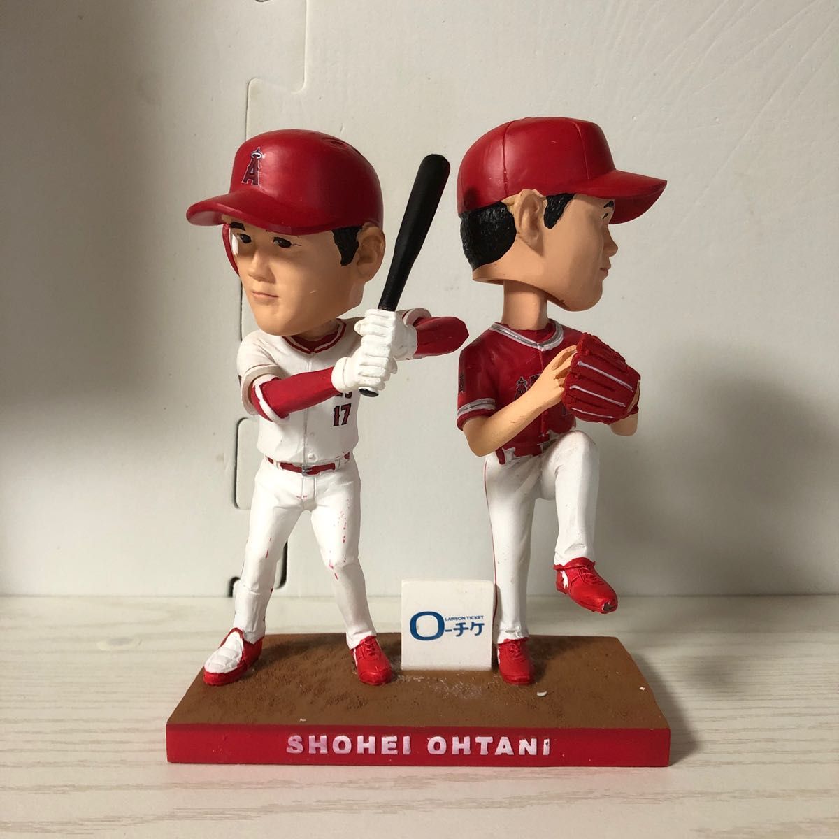 大谷翔平 ボブルヘッド 二刀流 2018年 球場配布 ローチケ 新品 大谷翔平 ボブルヘッド 二刀流 2018年 球場配布 ローチケ 新品