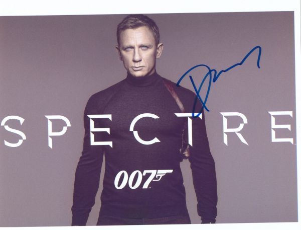 007 Spector Daniel *k Ray g с автографом фотография je-mz* скрепление 007no-* время *tu* большой 