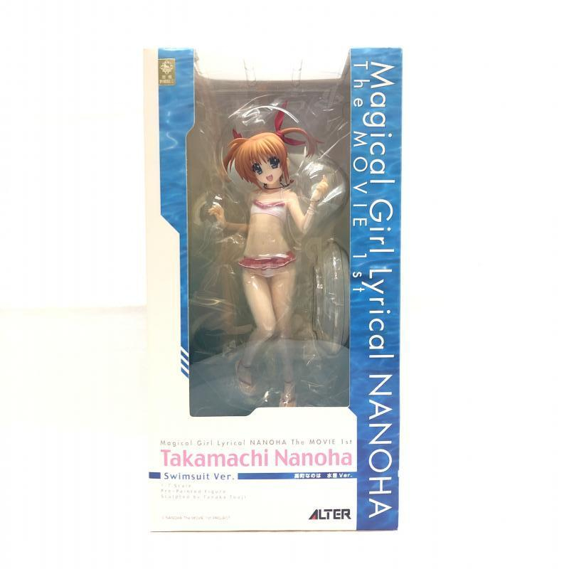 [ used ] cigarettes smell & dirt have ) height block .. is swimsuit Ver.[ Magical Girl Lyrical Nanoha The MOVIE 1st]1/7aruta-[240069141484]
