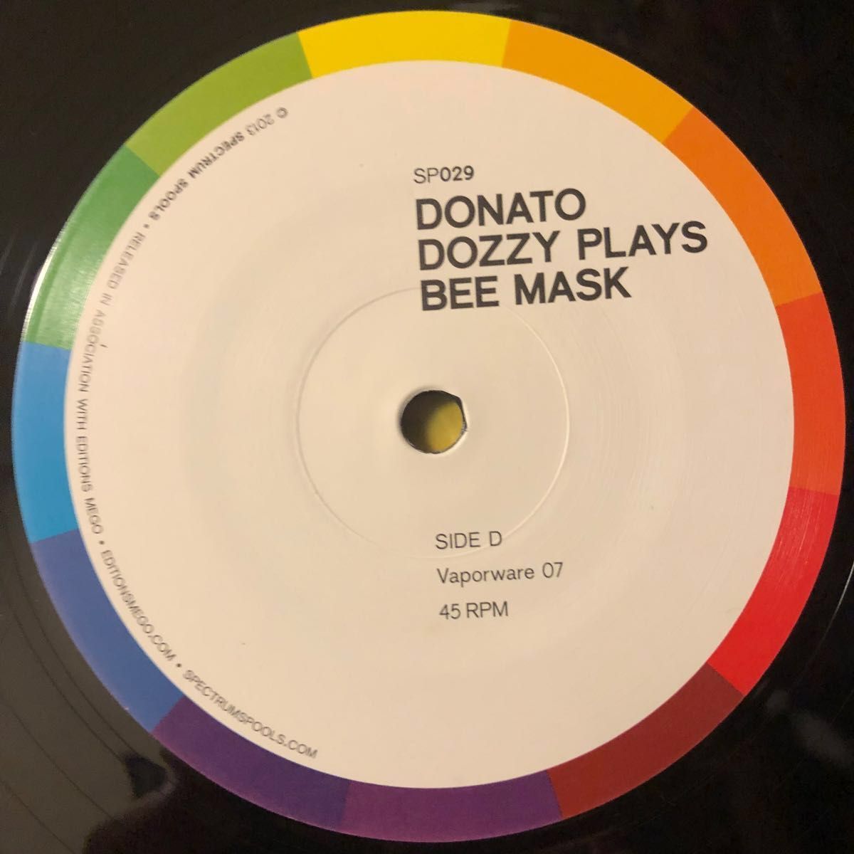 Donato Dozzy Plays Bee Mask レコード アンビエント ドナート・ドジー エレクトロニカ ニューエイジ
