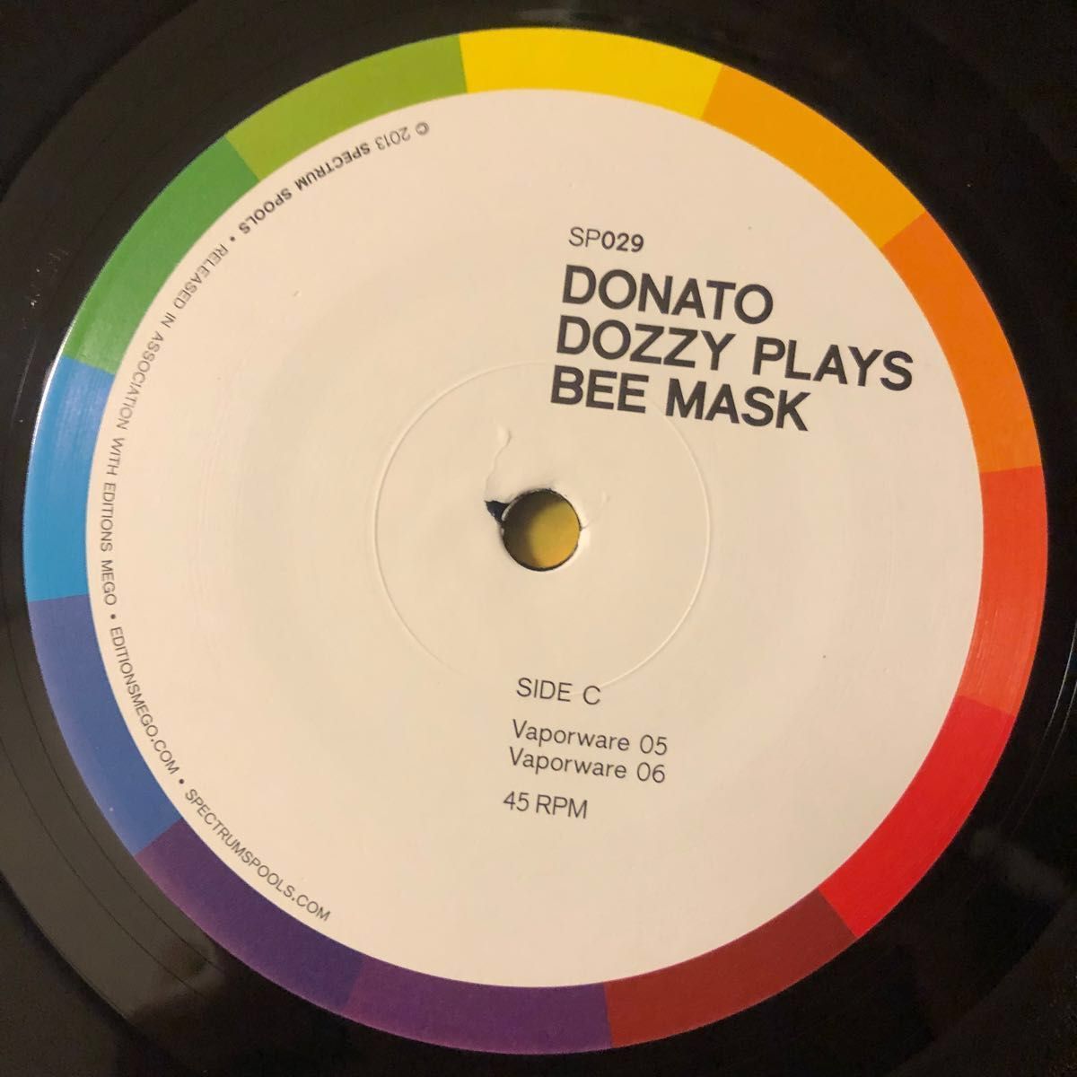 Donato Dozzy Plays Bee Mask レコード アンビエント ドナート・ドジー エレクトロニカ ニューエイジ