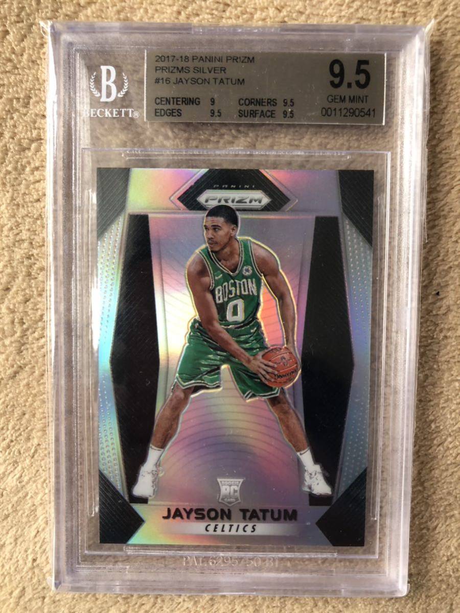 NBA】2017 PANINI PRIZM BASKETBALL SILVER PRIZM #16 JAYSON TATUM