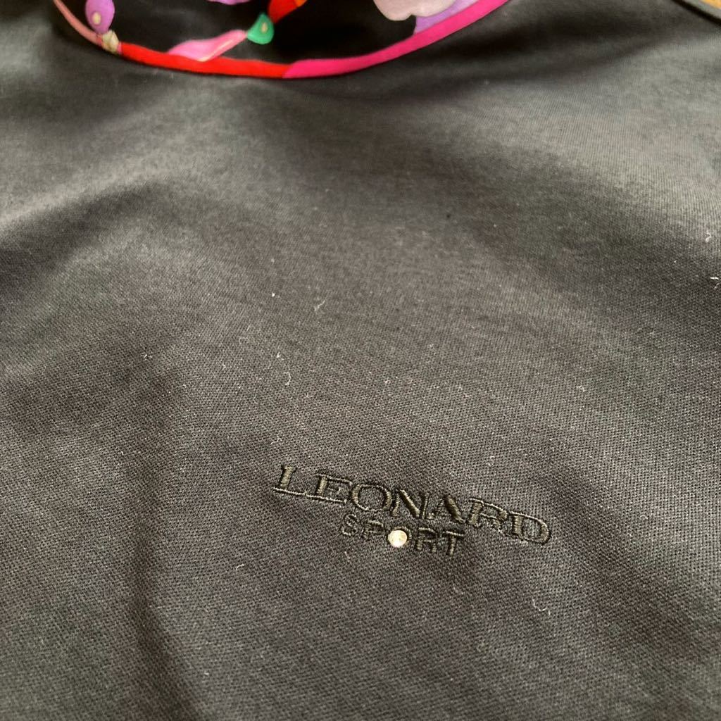 未使用】LEONARD レオナール Tシャツ SPORT スポーツ 襟切替