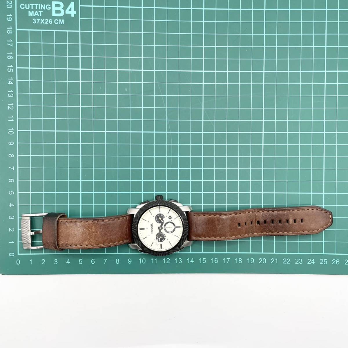 ◇FOSSIL フォッシル◇腕時計 FS4732 クォーツ アナログ レザー WHT