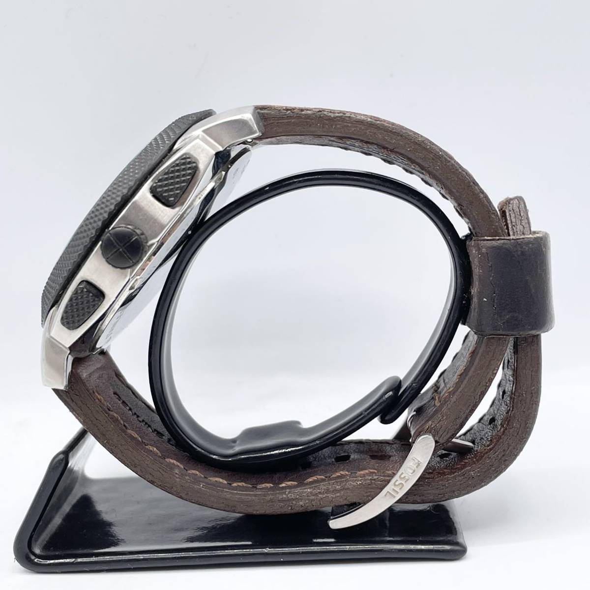◇FOSSIL フォッシル◇腕時計 FS4732 クォーツ アナログ レザー WHT