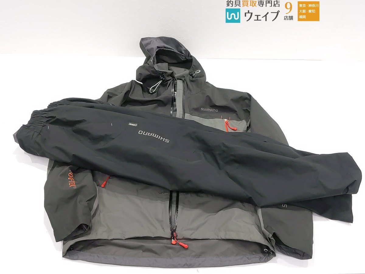 HOT限定セール シマノ RA-017R GORE-TEXベーシックスーツ XL バーント