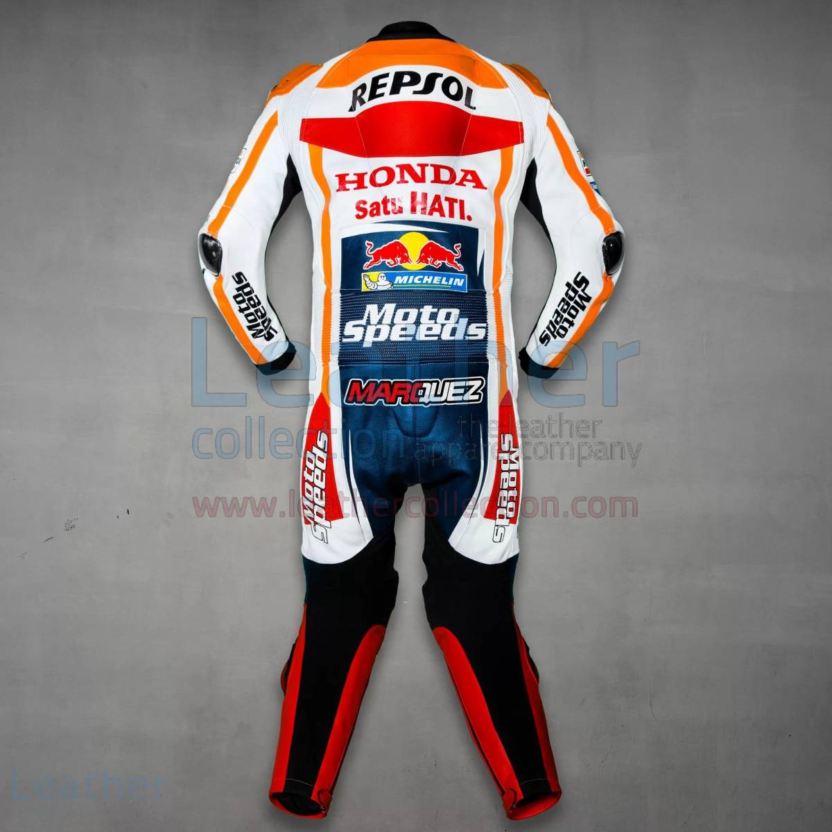 海外 高品質　送料込み　マルク・マルケス MOTOGP 2020 レザーレーシングスーツ　サイズ各種　パンチング　レプリカ カスタム_画像2