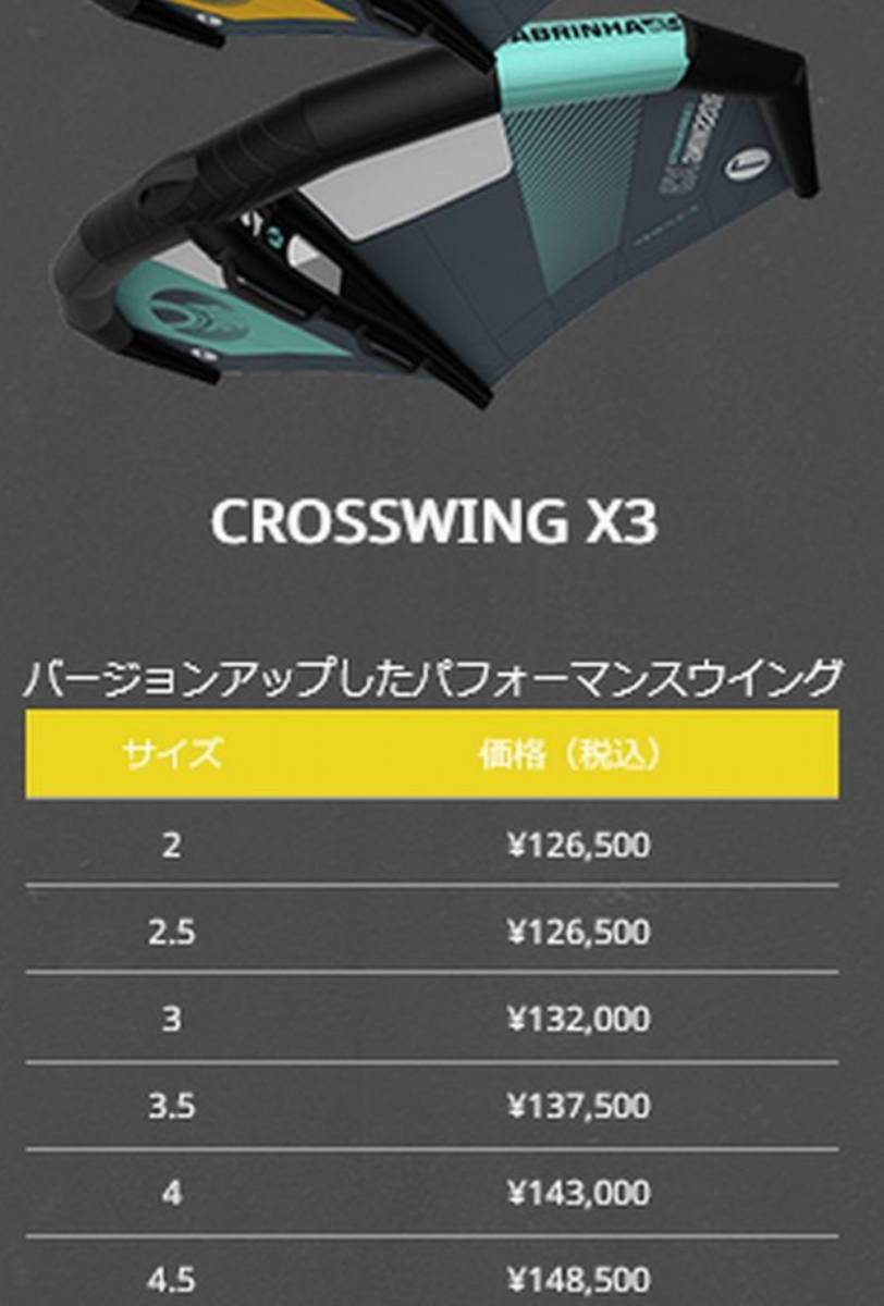 新品★カブリナ　ウイング　CROSSWING X3　4.5　赤★窓付き　ダブルストラット★税込み