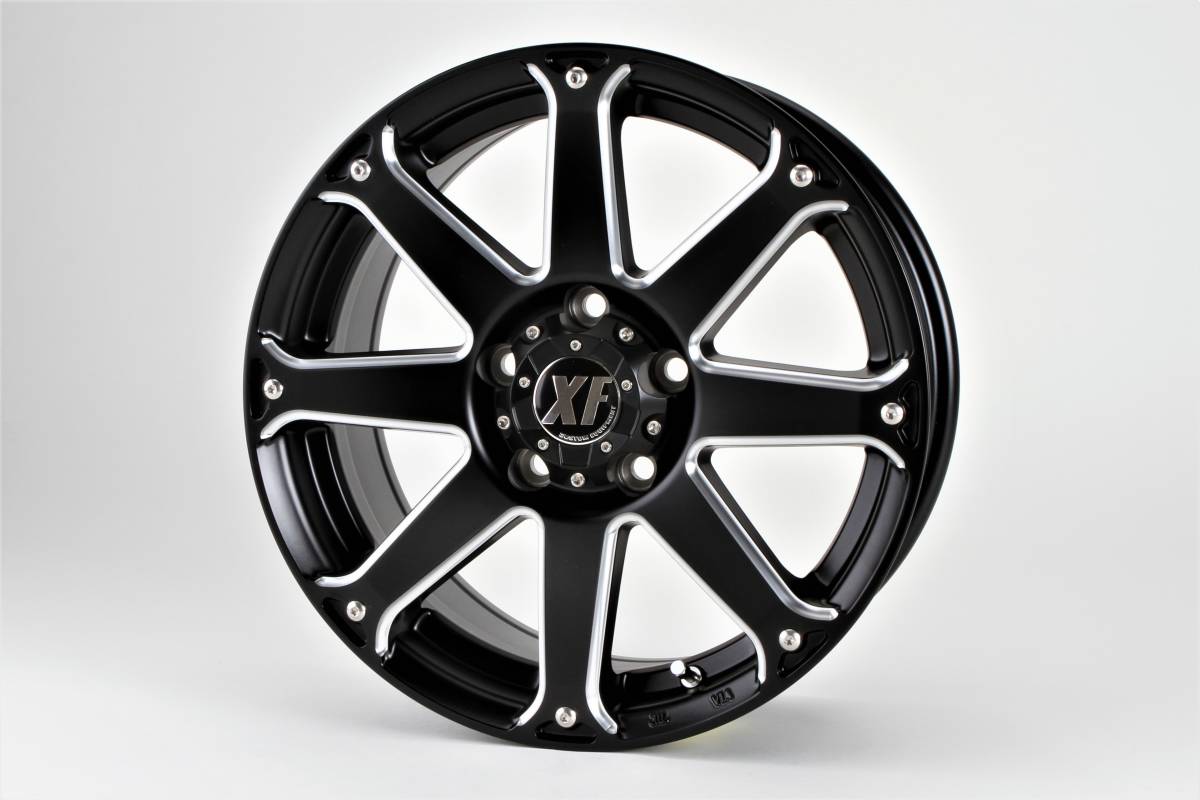 新品/送料無料/4本セット出品】X-FANG(旧TGS) XF-08ホイール16×7.0J