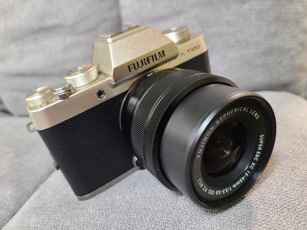 ミラーレス一眼 カメラ FUJIFILM レンズキット x-t100|Yahoo!フリマ