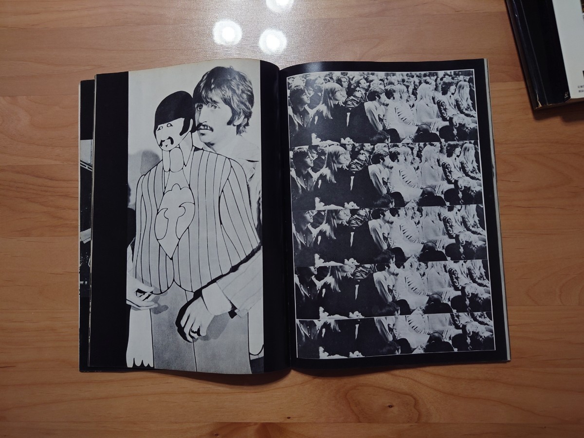 ★The Beatles' Vinyl Made In UK★ミュージック・ライフ 臨時増刊 さよなら びいとるず★ザ・ビートルズ：Get Back★経年汚れ、傷みあり