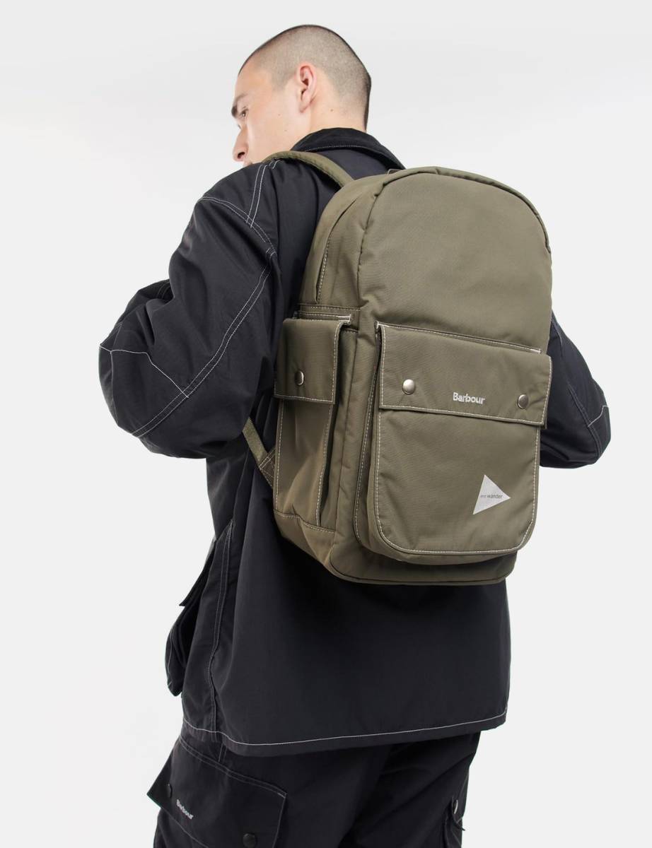 新品◇定価26400円◇Barbour × and wander◇コラボレーション バック