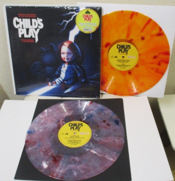 ☆ * Joe Renzetti Child's Play (оригинальный саундтрек MGM Motion Picture) [Waxwork Records WW081] Цветные записи