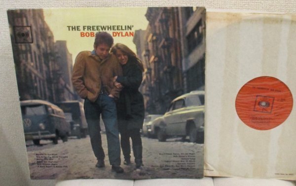 ☆彡 英國盤 Bob Dylan The Freewheelin Bob Dylan UK RARE mono 63 ORI 音楽 レコード  ロック、ポップス（洋楽）