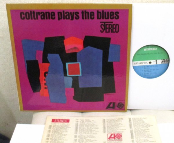 ☆彡 John Coltrane Coltrane Plays The Blues [ US ORIG '62 stereo Atlantic SD 1382 ]_画像1