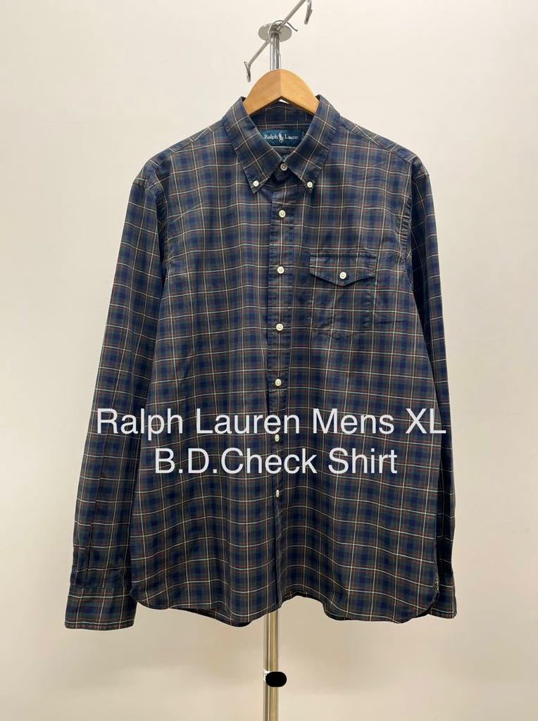 美品90sビンテージPolo Ralph Lauren ポロ ラルフローレン チェック