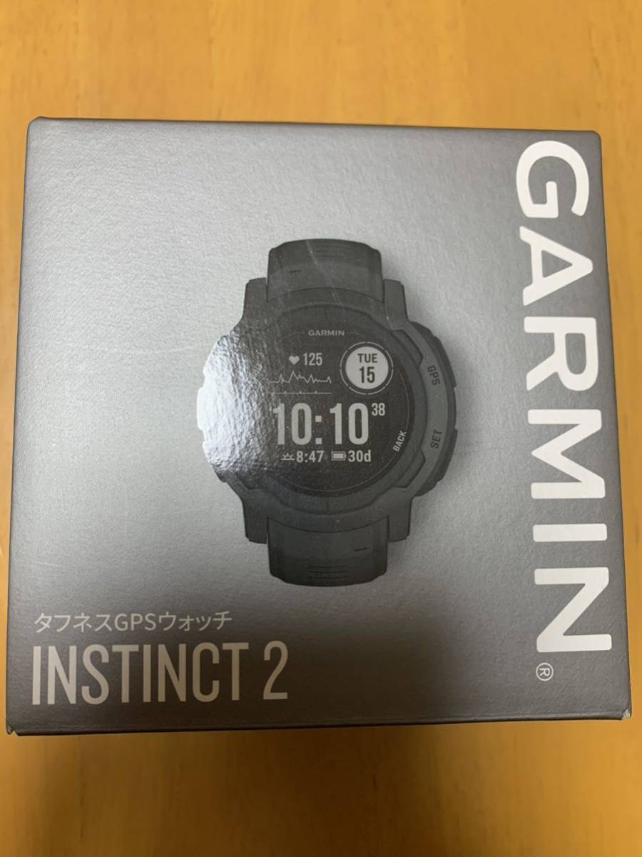 今季ブランド 【GARMIN 2 INSTINCT 2 Instinct GRAPHITE】タフネスGPS