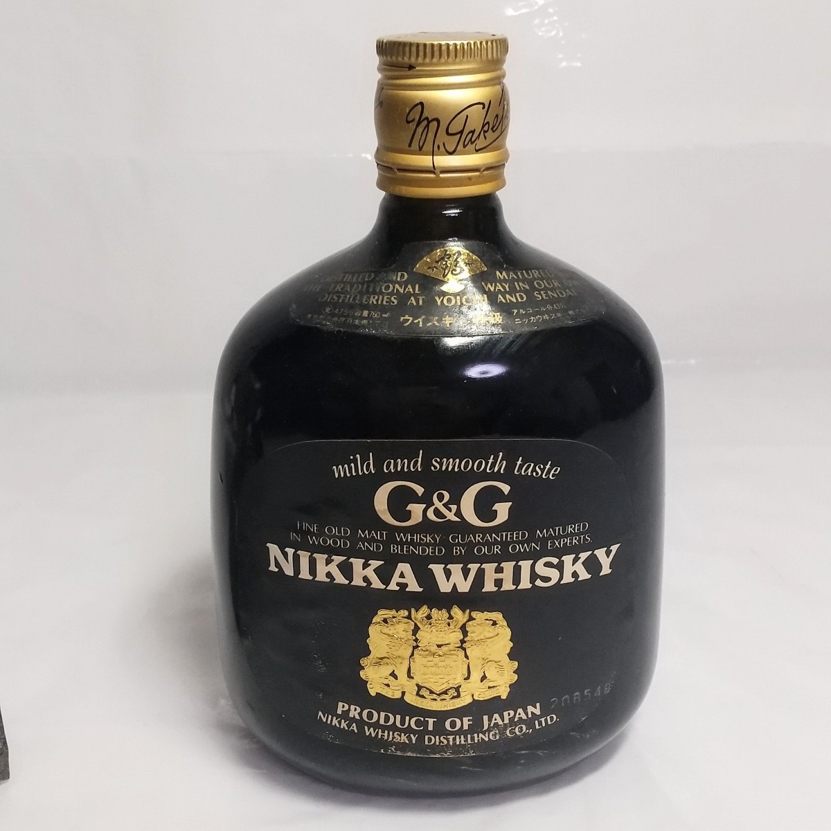 正規通販】 ニッカウイスキー GG ボトルカバー 鎧 騎士 西洋甲冑 酒