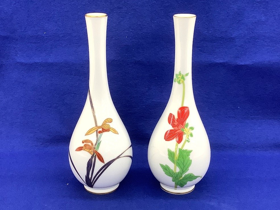 香蘭社 一輪挿し/花瓶 2点 中古品 ACB