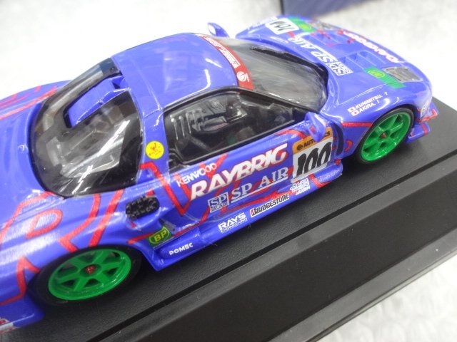 ★エブロ 1/43 EBBRO レイブリック NSX #100 高橋国光 1998 JGTC GT500 スーパーGT ホンダ NSX-GT ミニカー フィギュアの画像7